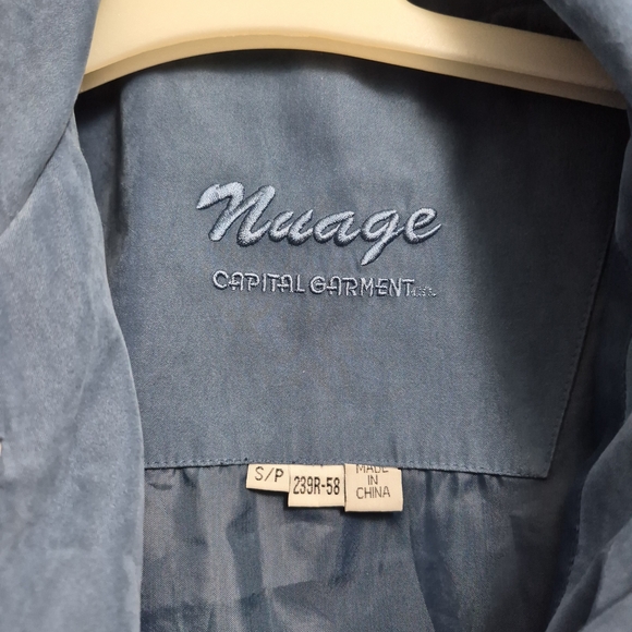 Elegant Blue Coat for Women - Picture 5 of 9